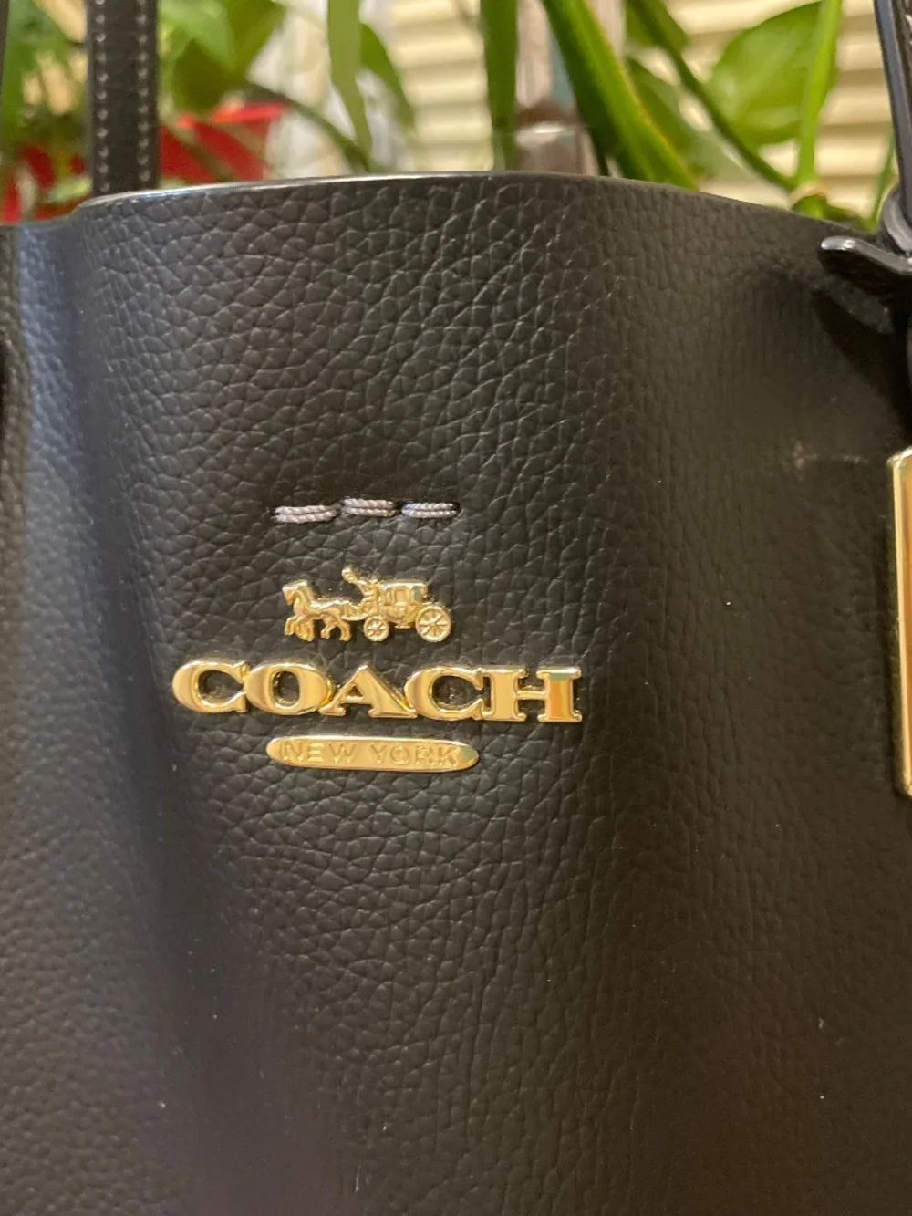 Coach black big